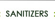 Sanitizers